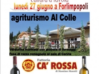 Festa Artusiana 2016 a cena con Agriturismo Al Colle e Fattoria Ca' Rossa