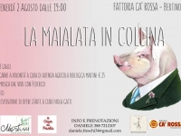 Maialata in collina a Fattoria Ca' Rossa il 2 agosto