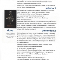 programma dell'evento